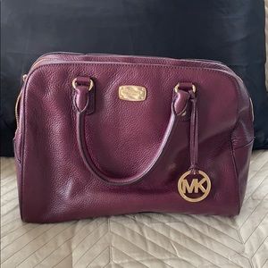 Michael Kors plum purse